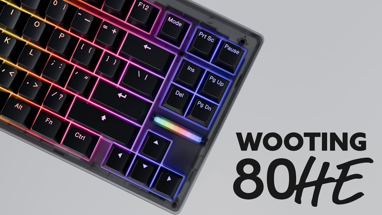 Wooting 80HE - Our most competitive keyboard yet | Wooting