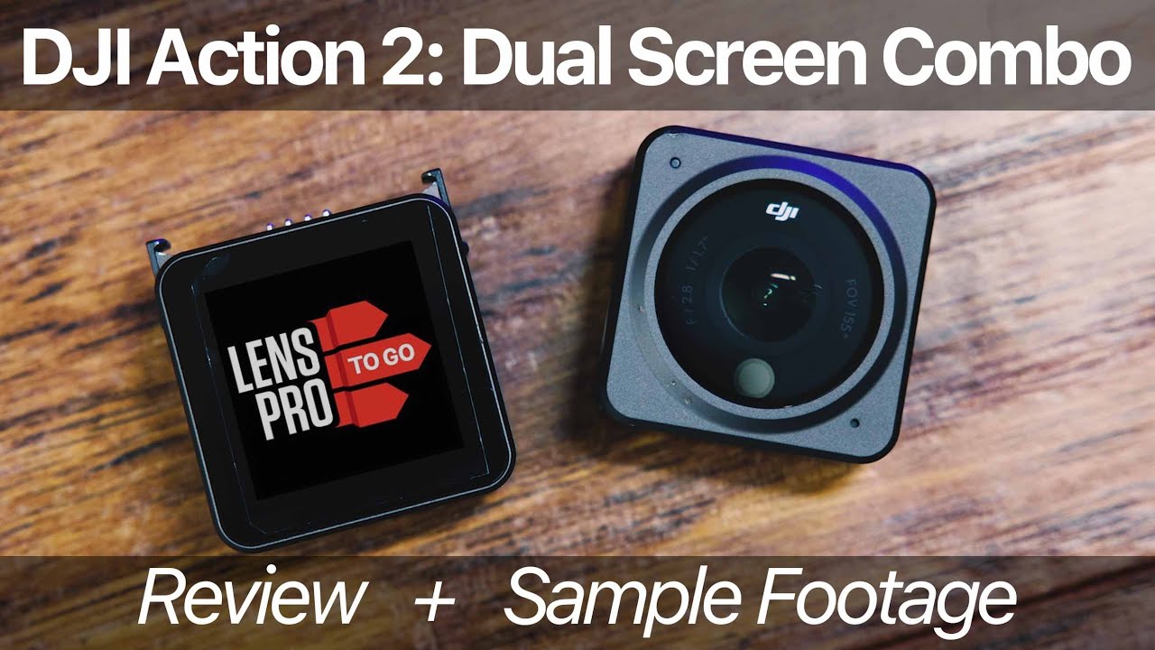 DJI Action 2 Dual Screen Combo: Review and Sample Footage - YouTube