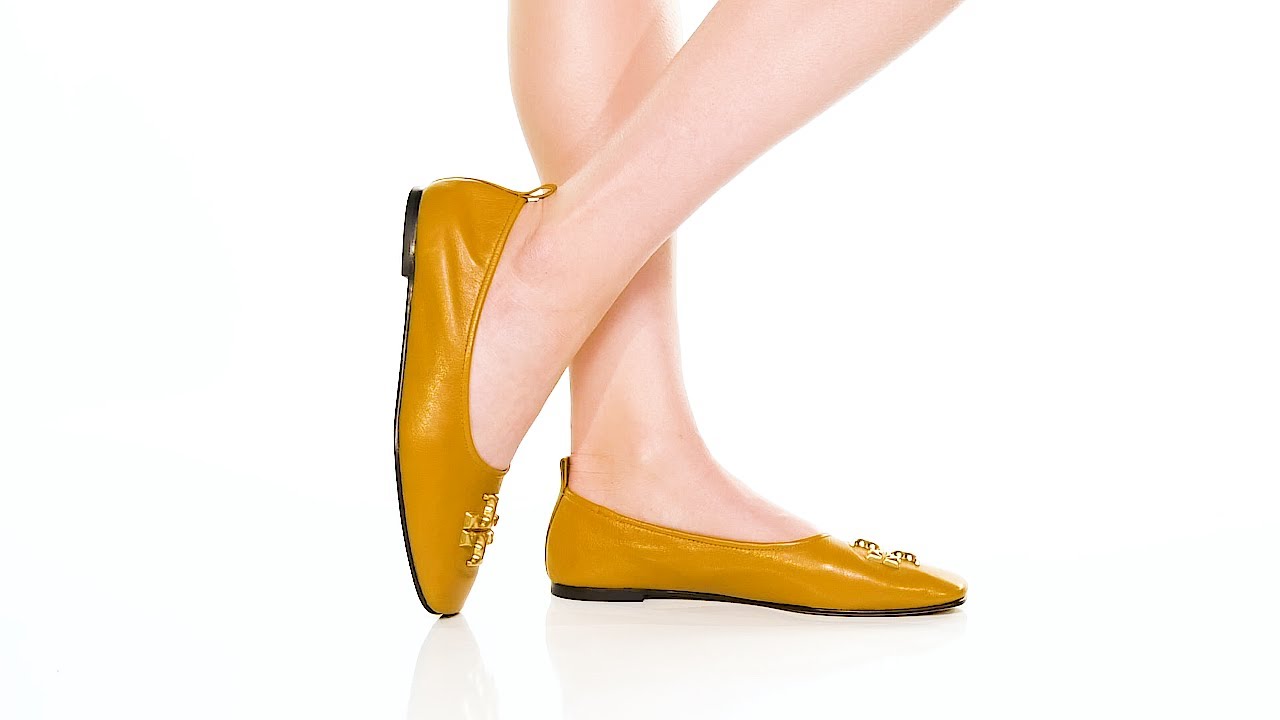 Tory Burch Eleanor Ballet SKU: 9836343 - YouTube