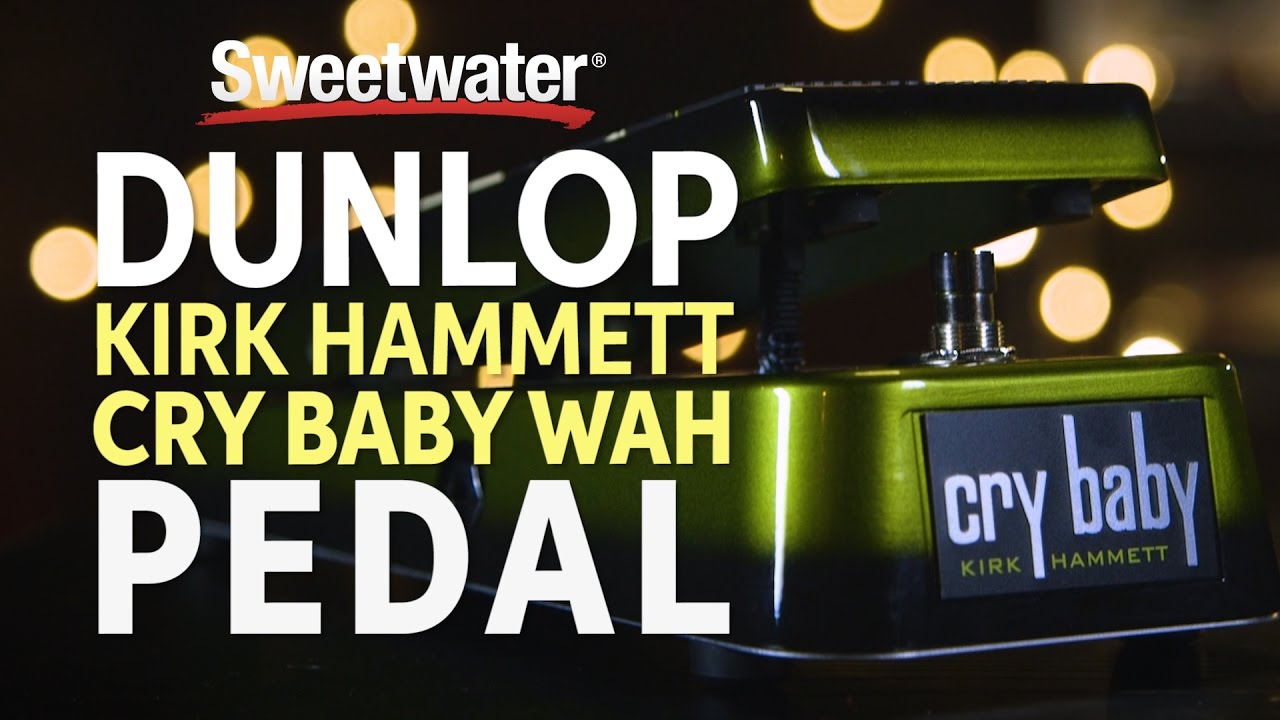 Metallica's Kirk Hammett has a new signature Dunlop Cry Baby wah