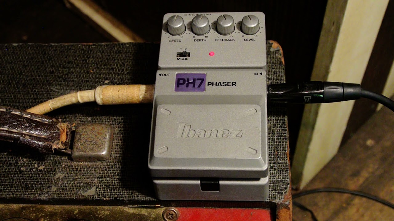 Ibanez PH-7 Tone-Lok Phaser. Does it Soar? - YouTube