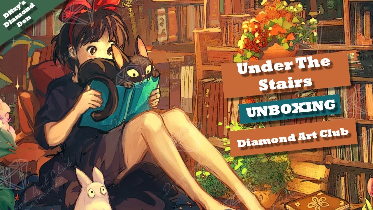 Under The Stairs Unboxing | Diamond Art Club - YouTube