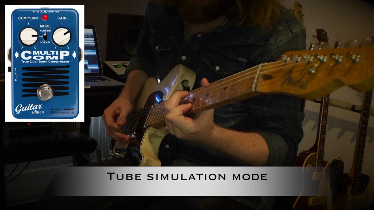 EBS MultiComp Guitar Edition - demo by David Henriksson - YouTube