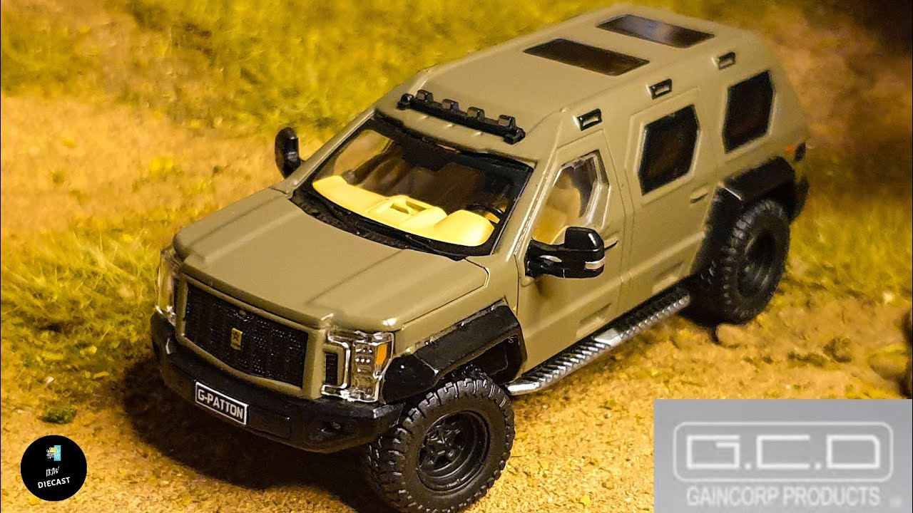 US G Patton Rhino GX by GCD Gaincorp Products 1/64 | UNBOXING and