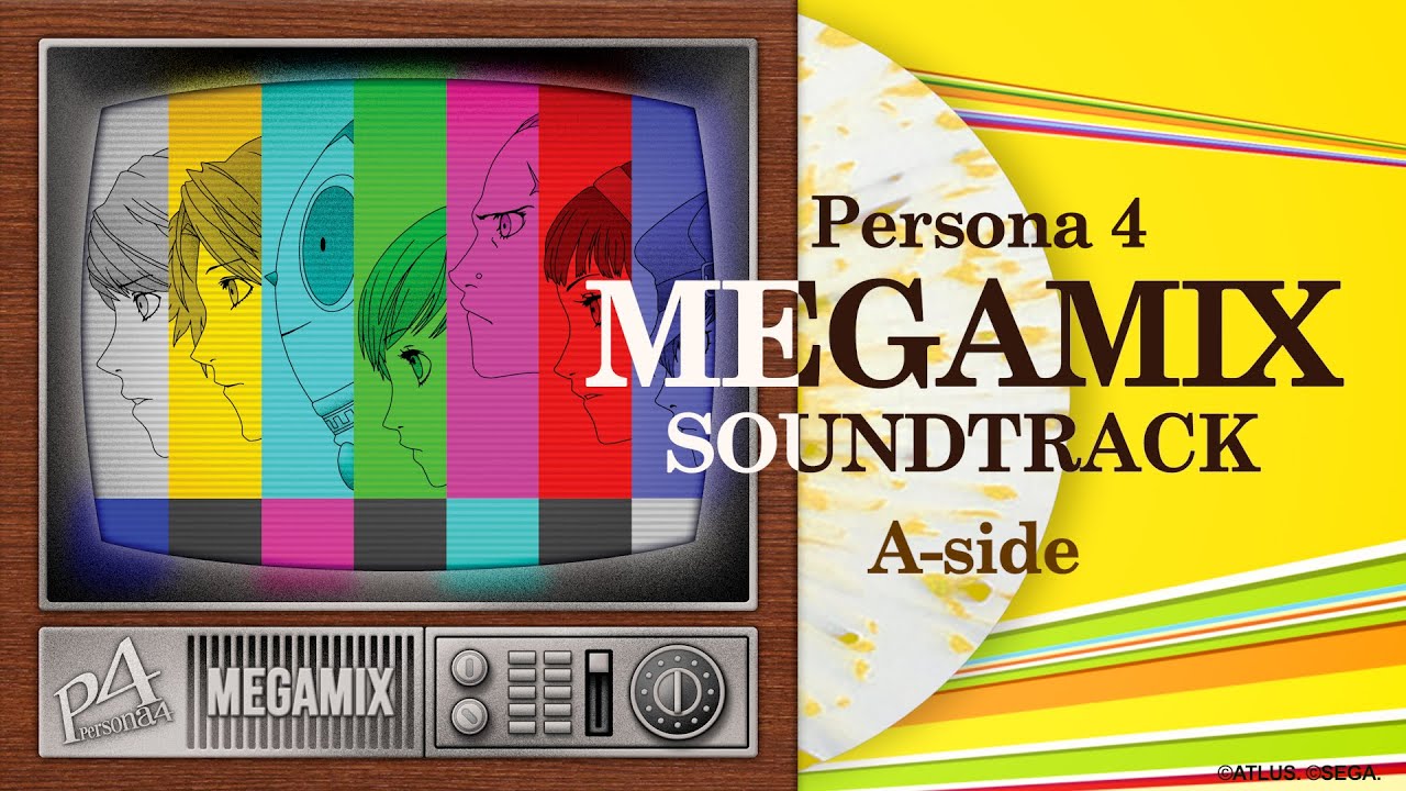 PERSONA 4 MEGAMIX VINYL SOUNDTRACK (SPLATTER VINYL LP)/ATLUS SOUND