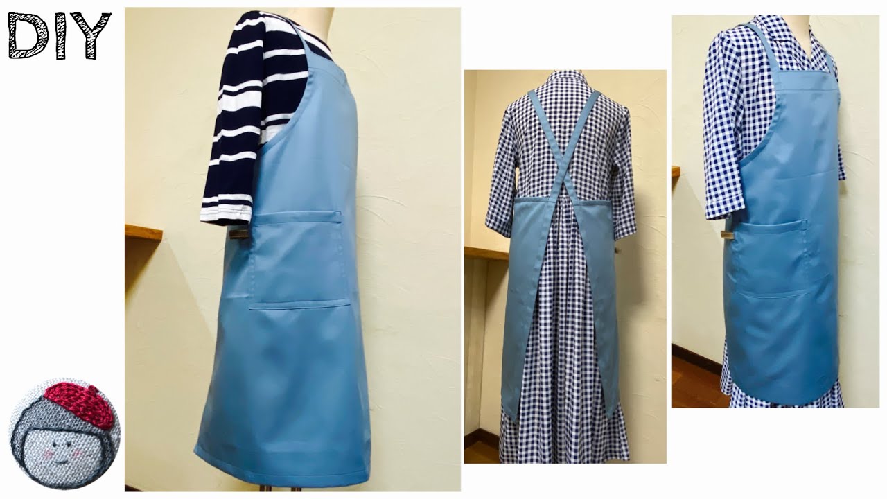 How to make an apron - YouTube