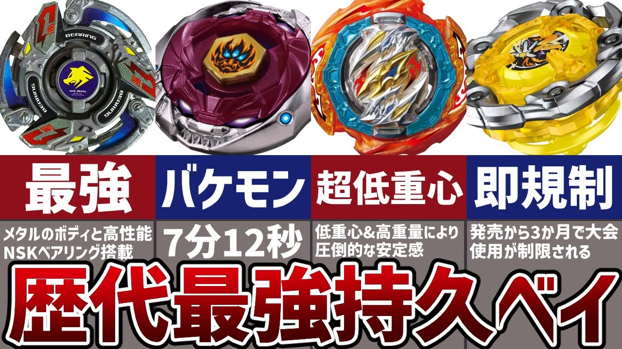 Cheat] A summary of the best endurance Beyblade series of all time