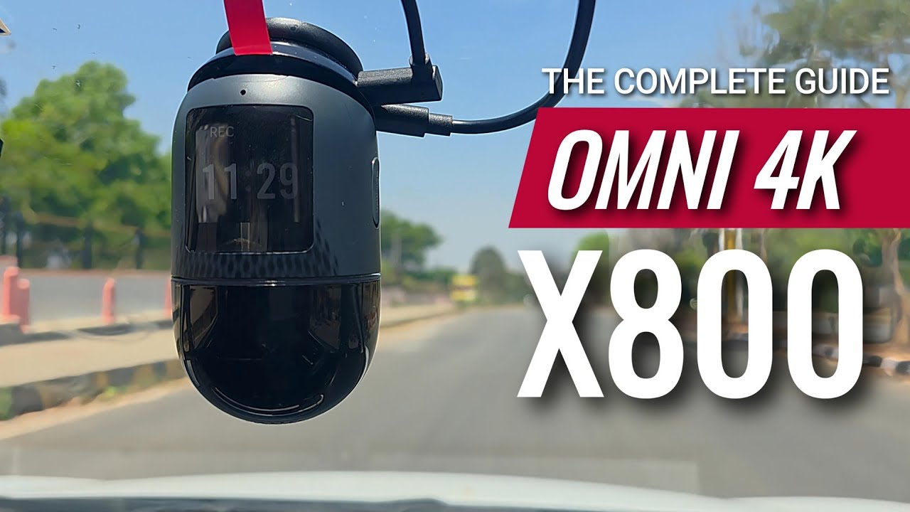 70mai 4K Omni X800 Dashcam FULL REVIEW: The 360 Degree Coverage