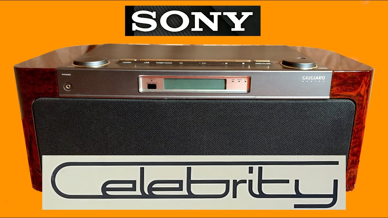 Sony Celebrity D-3000 - YouTube