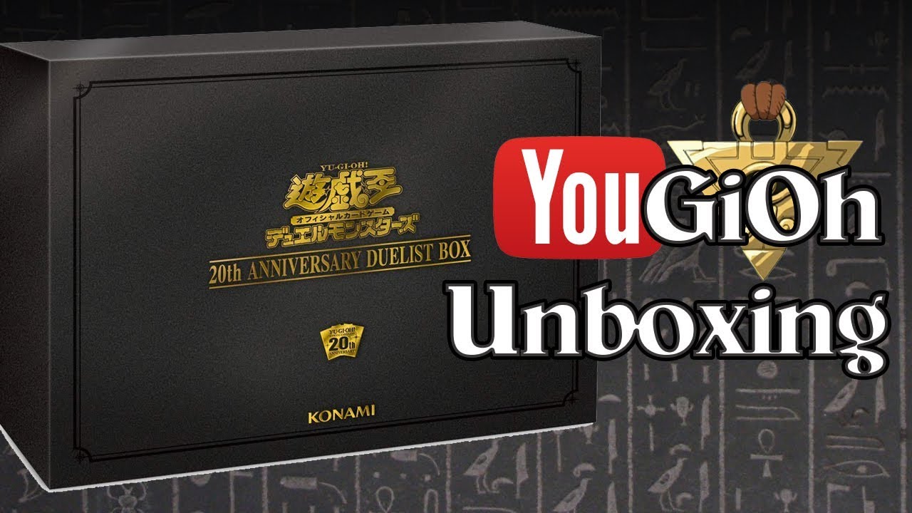 YuGiOh 20th Anniversary Duelist Box Unboxing - Stainless Steel