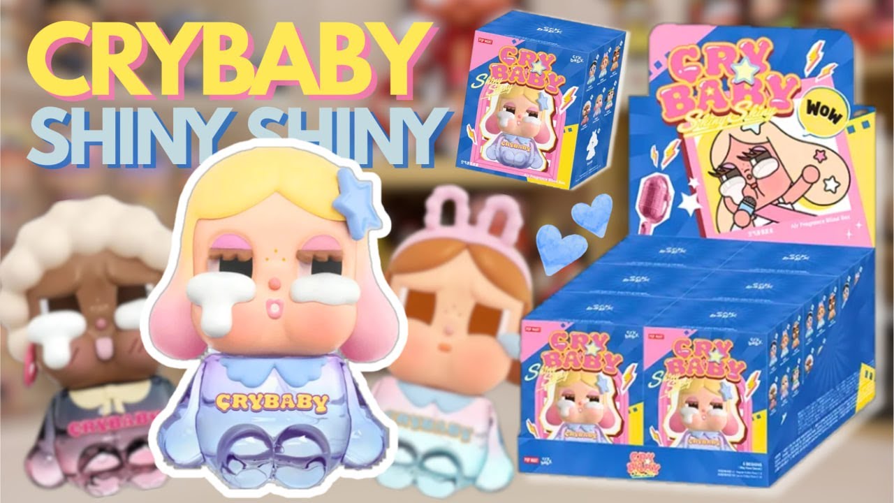 POP MART】CRYBABY: SHINY SHINY AIR FRAGRANCE BLIND BOX (FULL SET