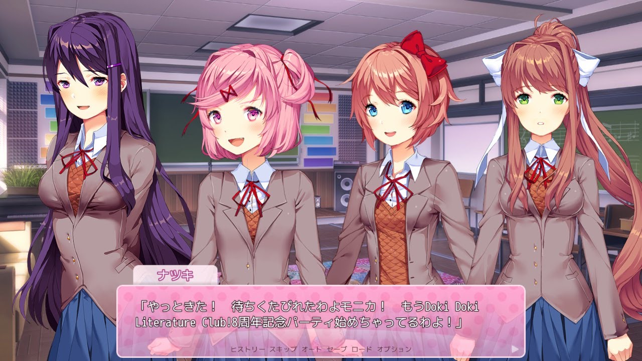 DDLC8周年に前後したグッズ展開やコラボカフェ、界隈の動向などの話