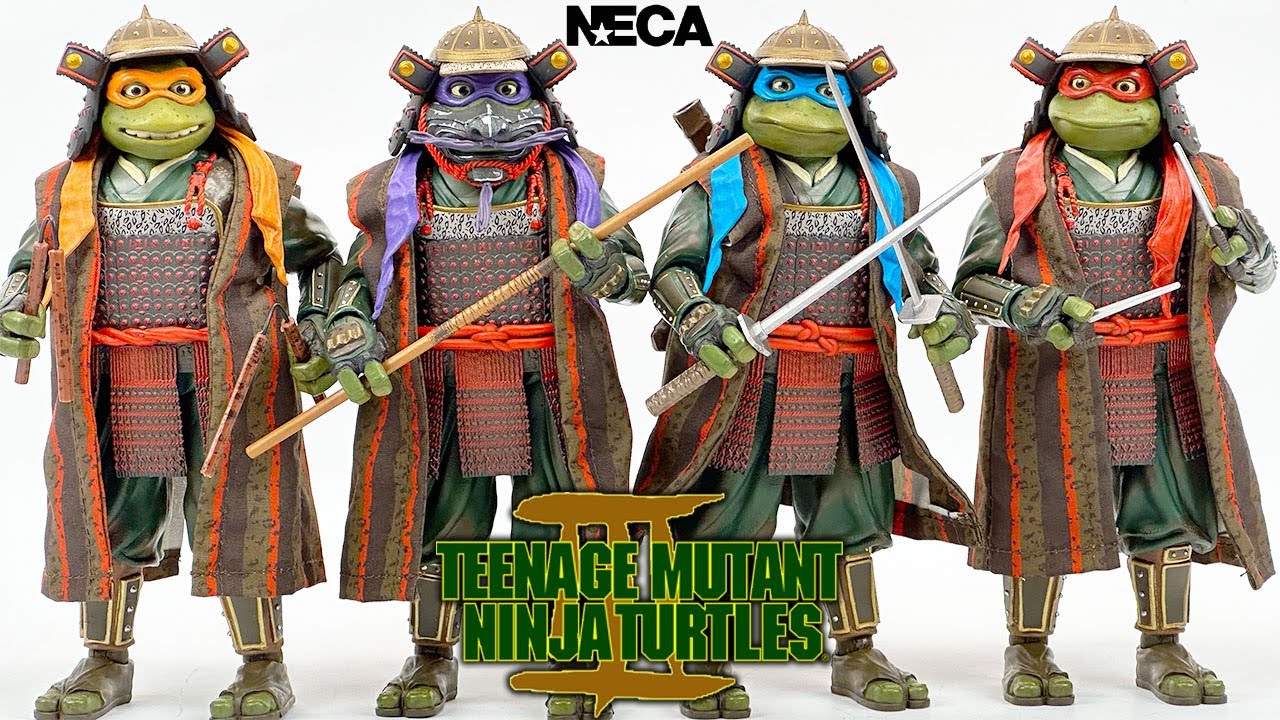ミュータントタートルズ サムライTMNT サムライフィギュア 4体セット