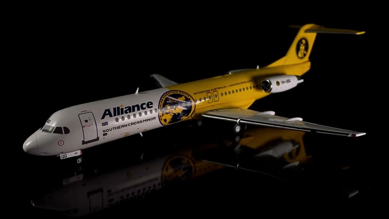 航空機・ヘリコプター Gemini 1/200 Fokker100 Virgin Australia