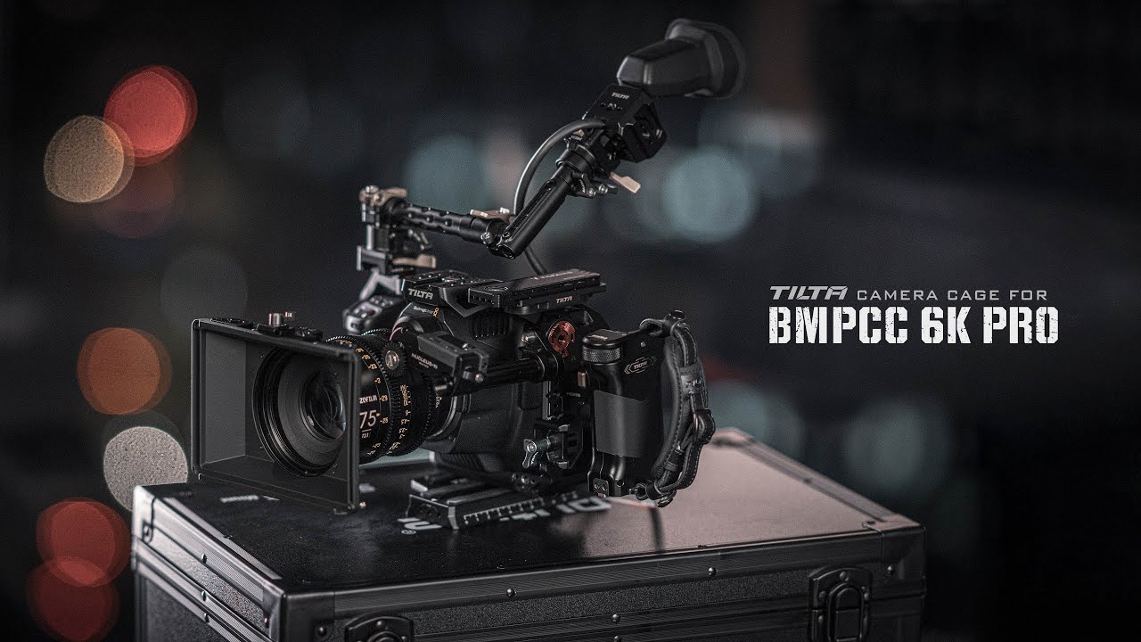 All-New Tilta Camera Cage for BMPCC 6K Pro w/ EVF Support - YouTube