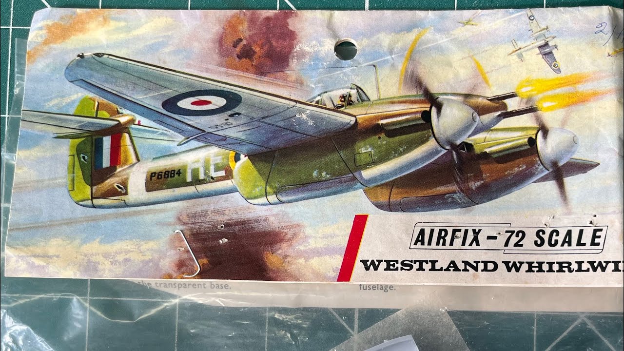 I build the very vintage Airfix Whirlwind from their 1958 tooling