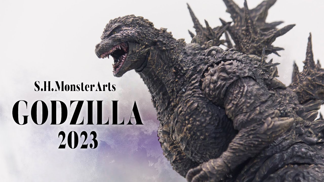 S.H.MonsterArts GODZILLA [2023] / ゴジラ-1.0 display - YouTube
