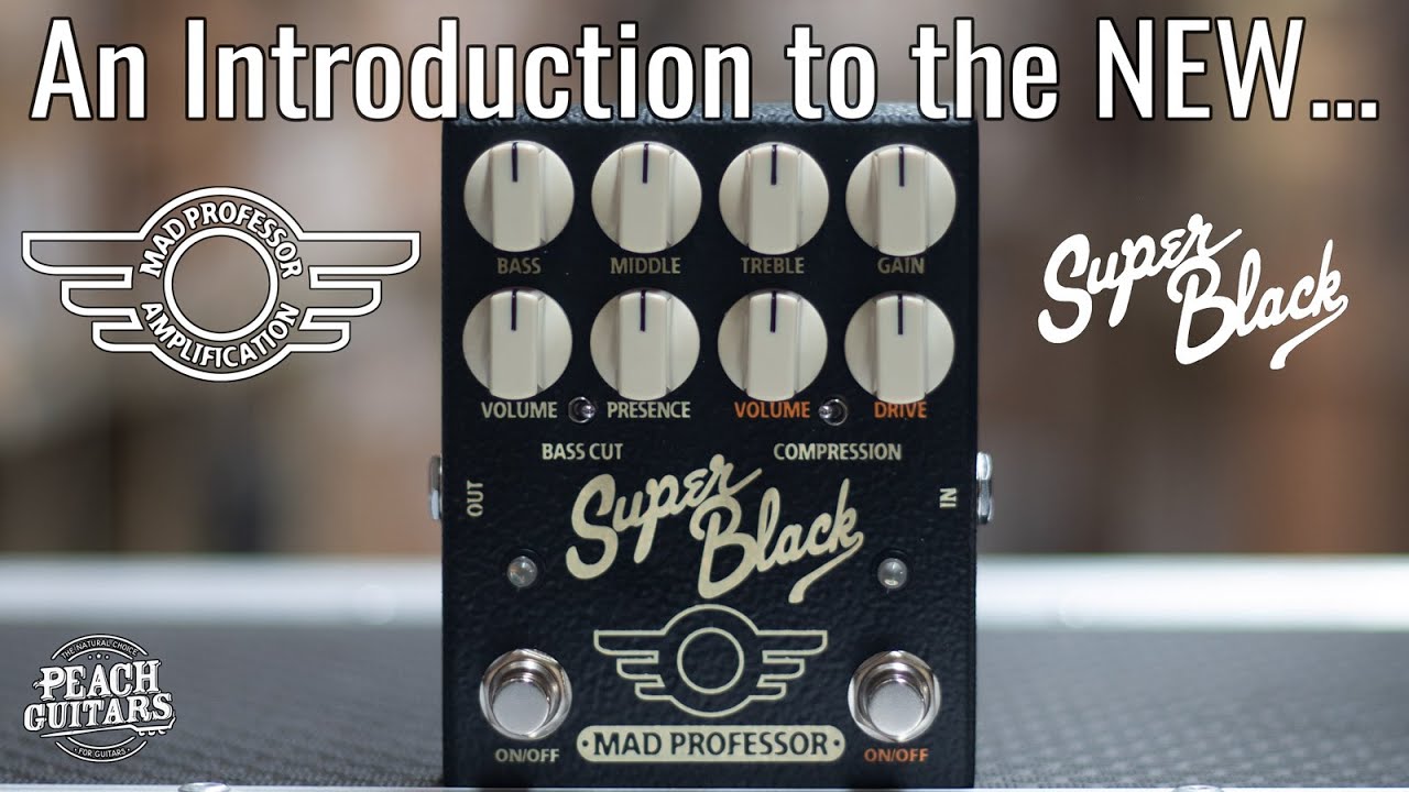 MAD PROFESSOR SUPER BLACK FAC プリアンプ / オーバードライブ
