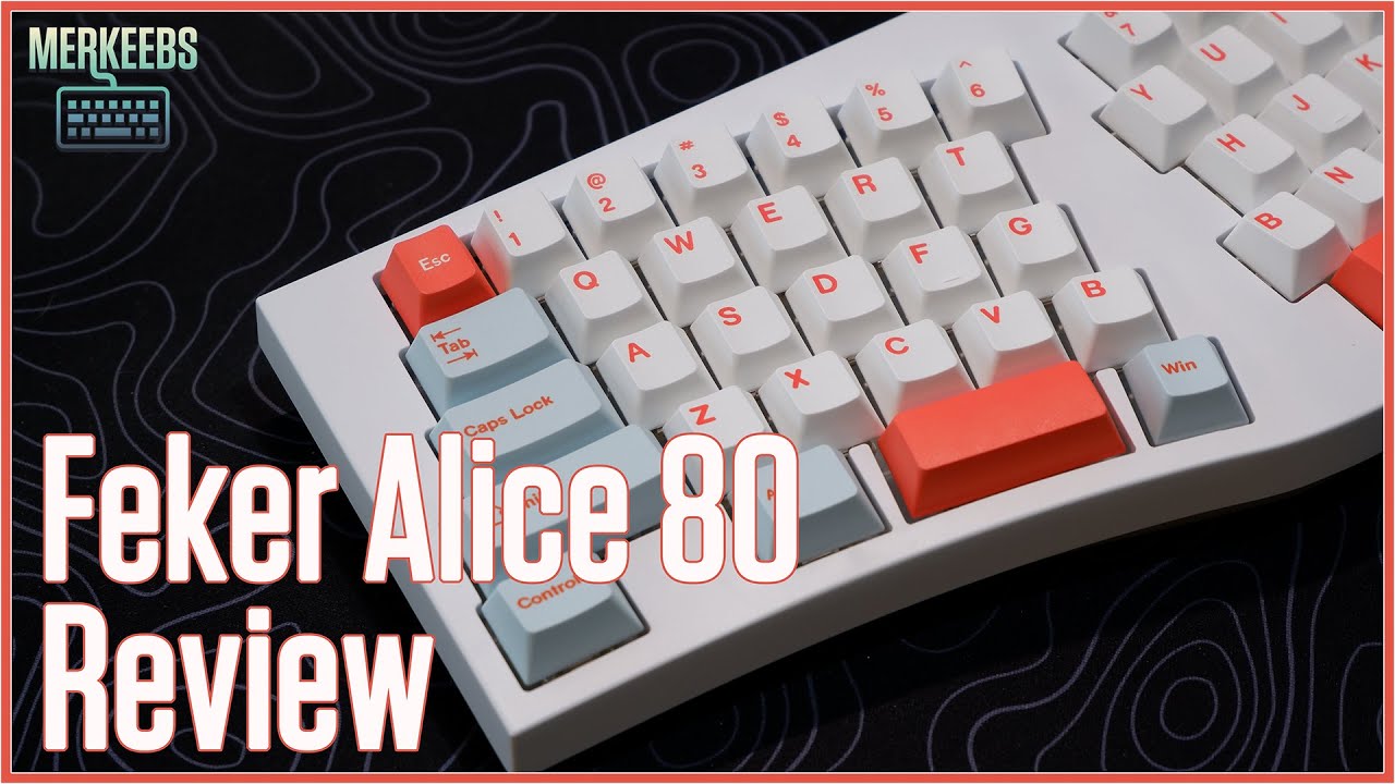 Feker Alice 80 Review | The Best Budget Alice Keyboard - YouTube