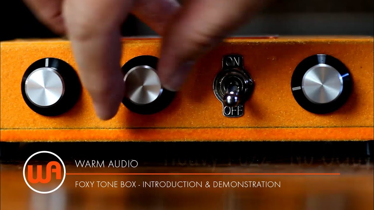 WARM AUDIO ( ウォームオーディオ ) Foxy Tone Box ファズ 送料無料
