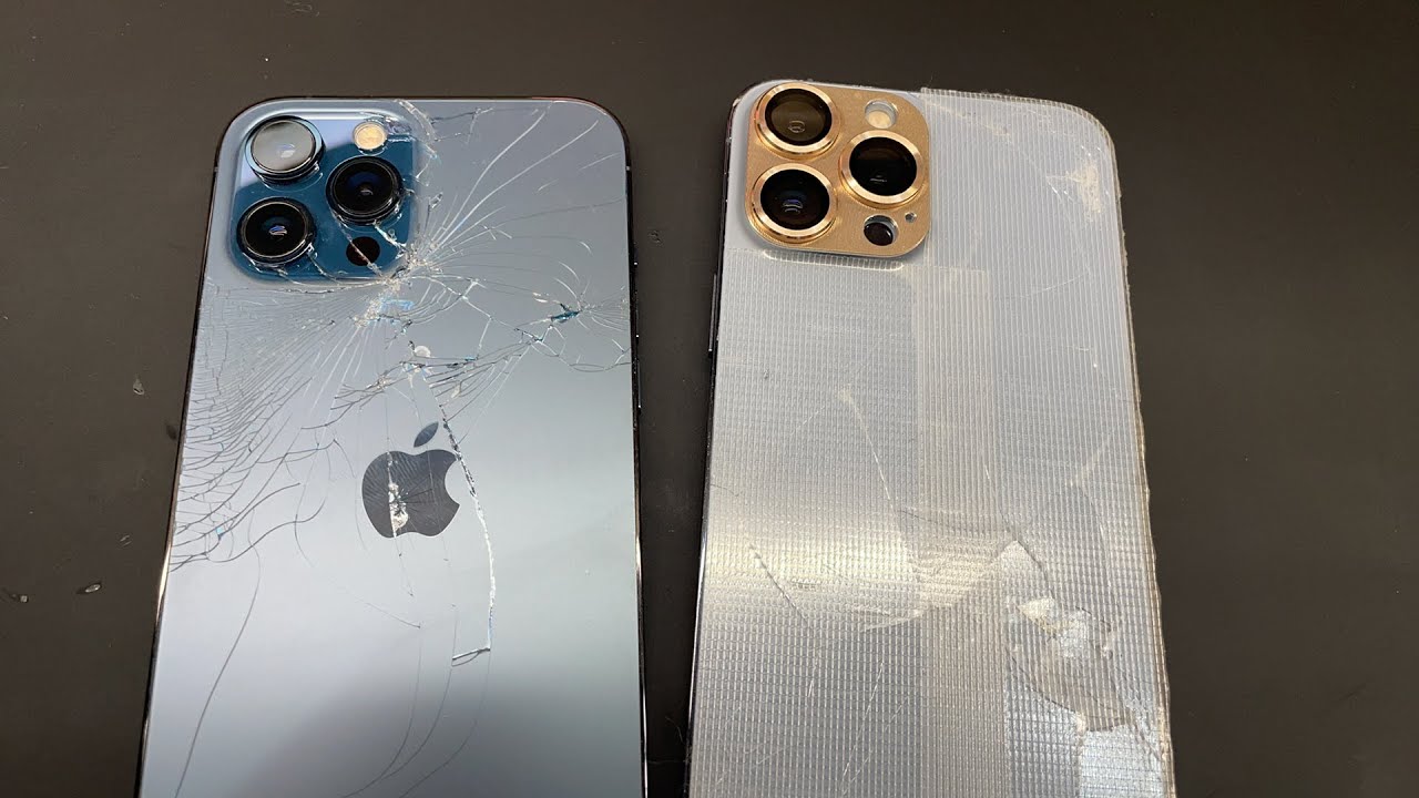 なぜ割れる!iPhone 12 Pro Max/13 Pro Max 背面ガラス割れ交換修理