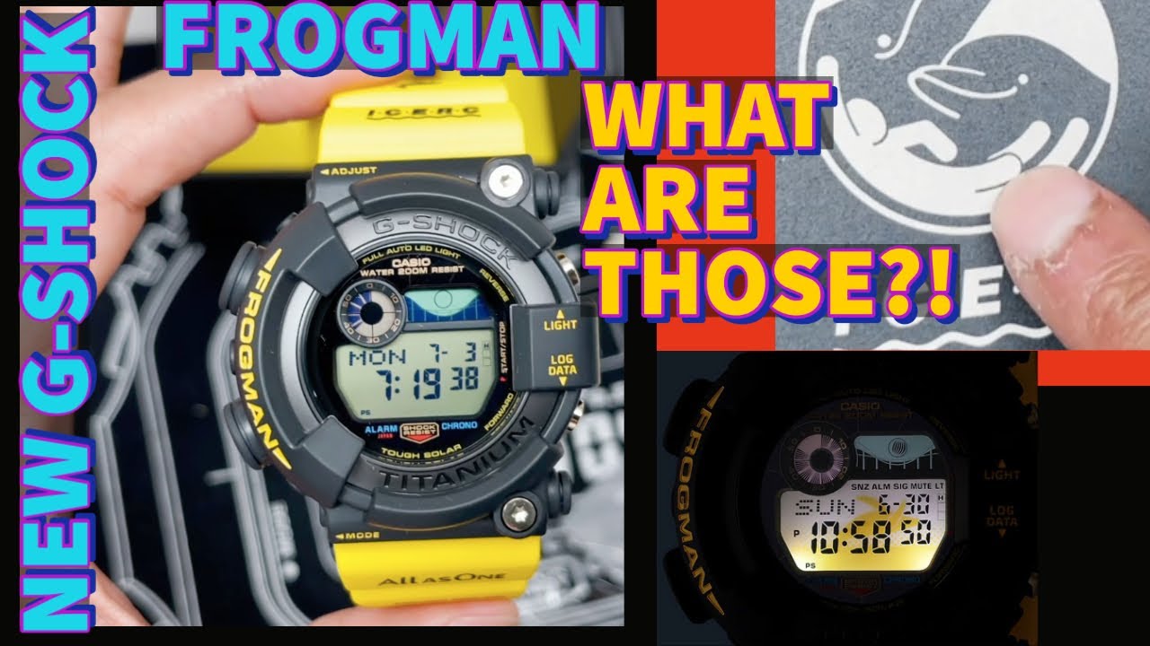 NEW G-Shock Frogman ICERC Love the Earth and The Sea - STUNNING