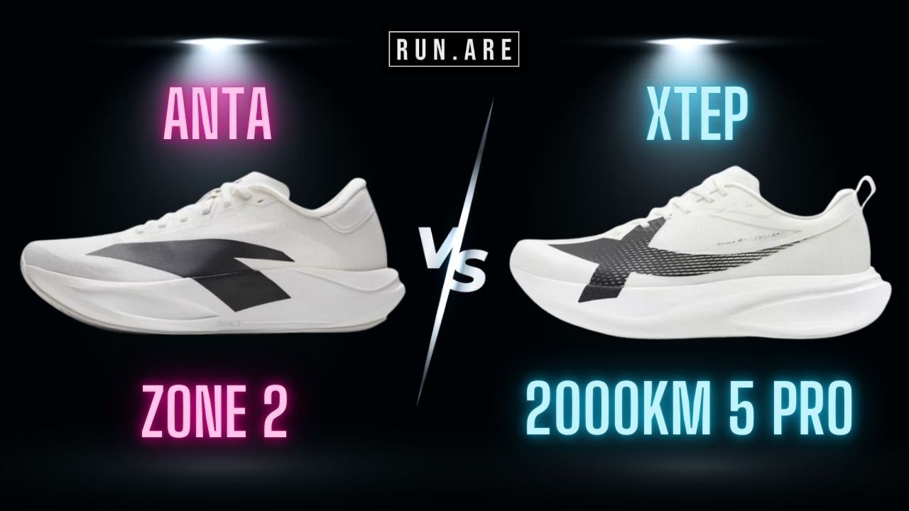 Anta C202 Zone 2 vs Xtep 2000km 5 Pro - YouTube