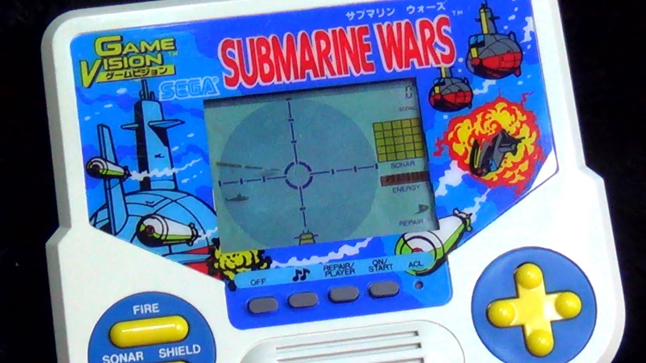 海外 電子ゲーム】セガ ゲームビジョン サブマリンウォーズ 潜水艦