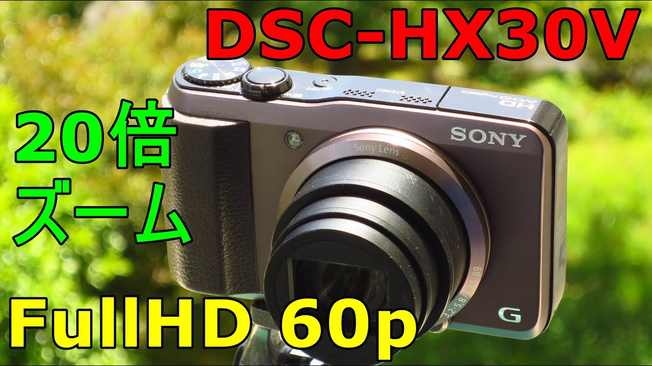 ジャンクコンデジ】2750円 SONY Cyber-shot DSC-HX30V 動作検証・作例