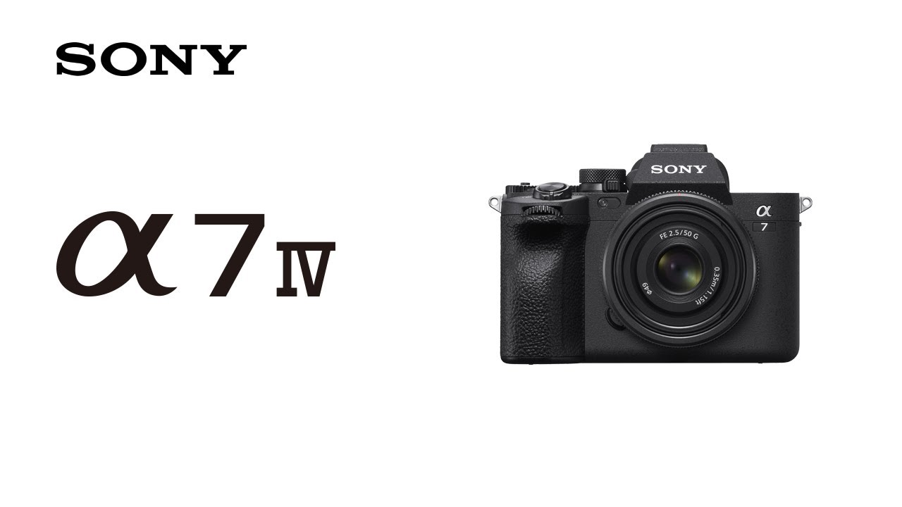 ILCE-7M4/ILCE-7M4G/ILCE-7M4M | Interchangeable-lens Cameras | Sony UK