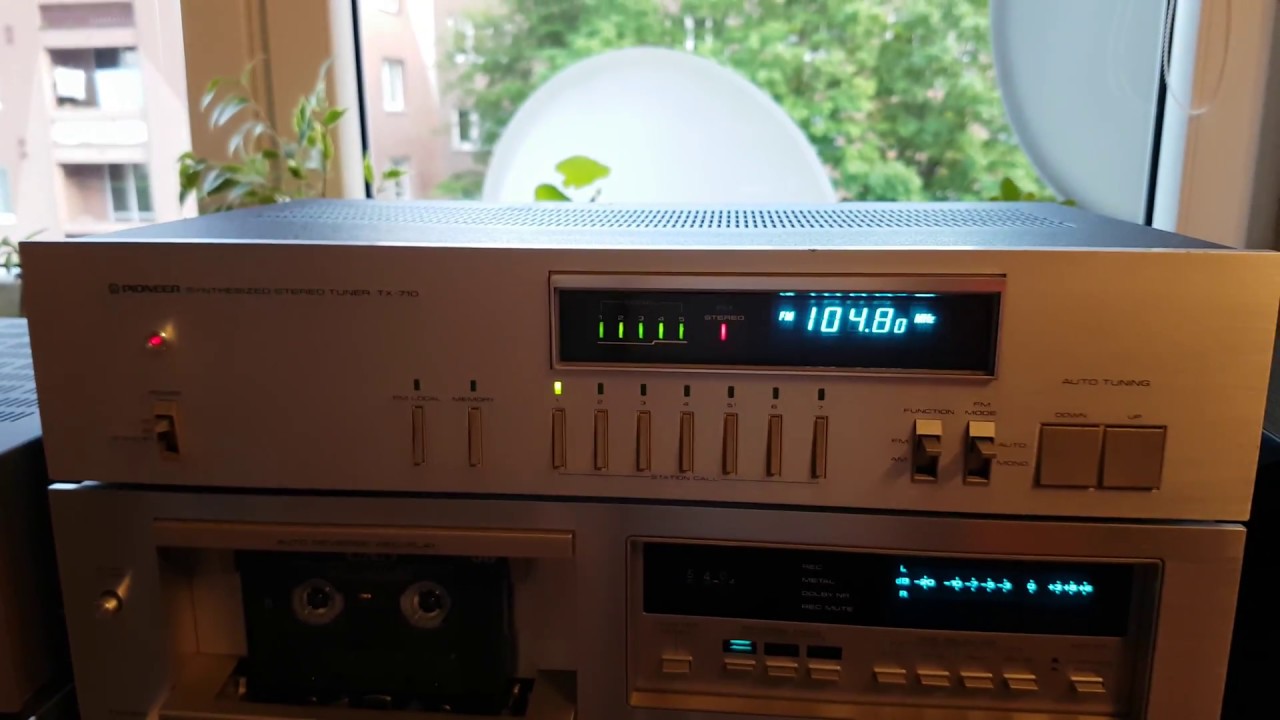Pioneer TX 710 - YouTube