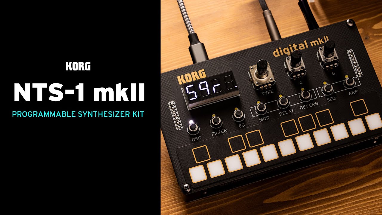 NTS-1 digital kit mkII - PROGRAMMABLE SYNTHESIZER KIT | KORG (USA)