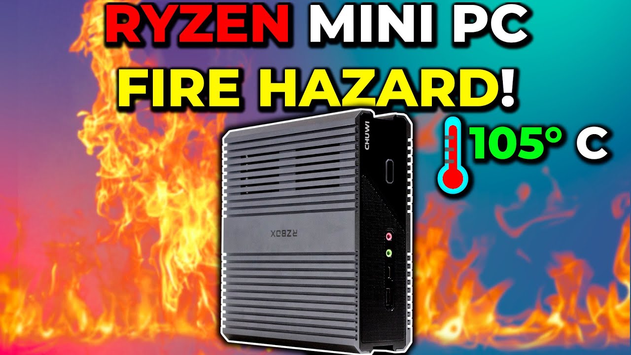 This Ryzen Mini PC is a FIRE HAZARD! | CHUWI RZBOX | RYZEN 7 5800H