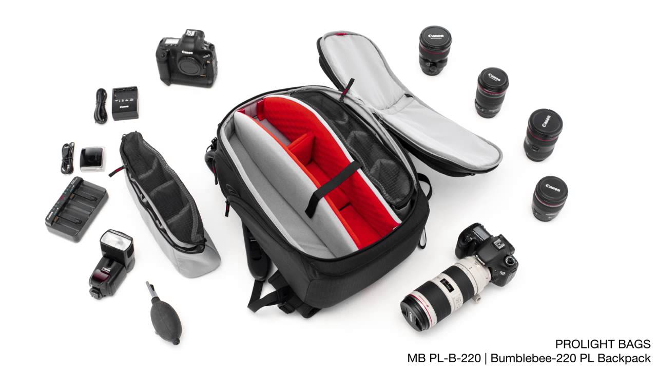 Manfrotto Pro Light Bags Bumblebee 220 PL Backpack MB PL B 220