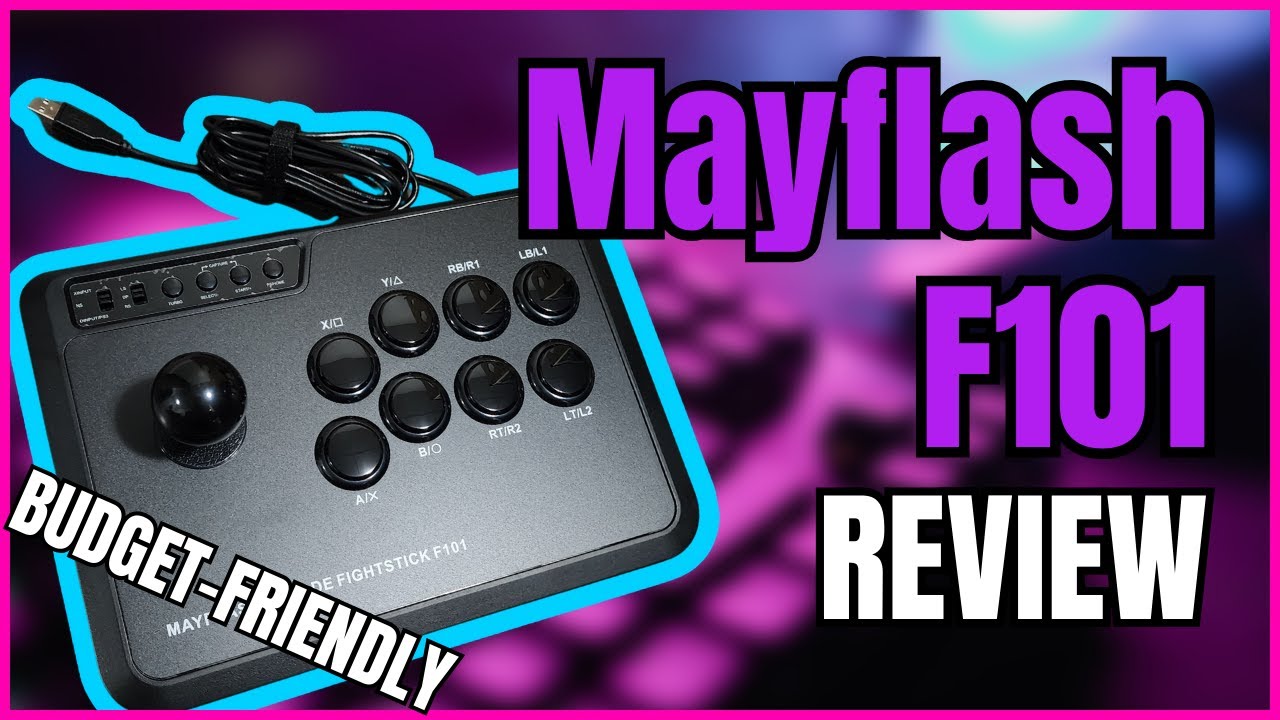 Mayflash F101 Arcade Stick Review - A Solid Budget-Friendly Option