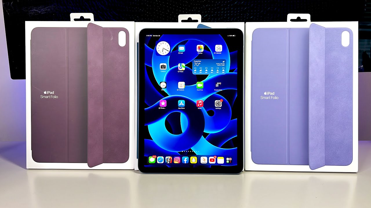 NEW iPad Smart Folio Cover/Case for 2022 iPad Air 5 [Unboxing