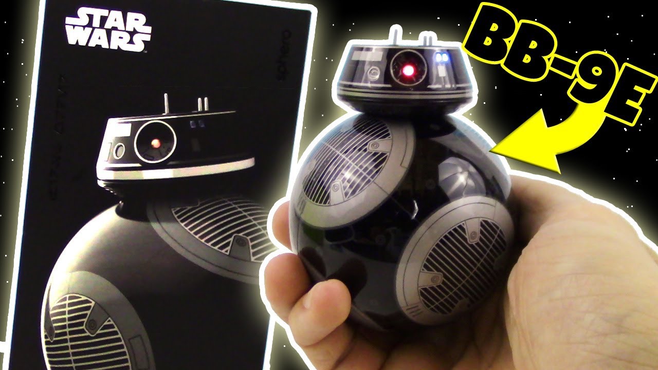 Sphero BB-9E App-Enabled Droid Toy Robot UNBOXING, SETUP, & REVIEW
