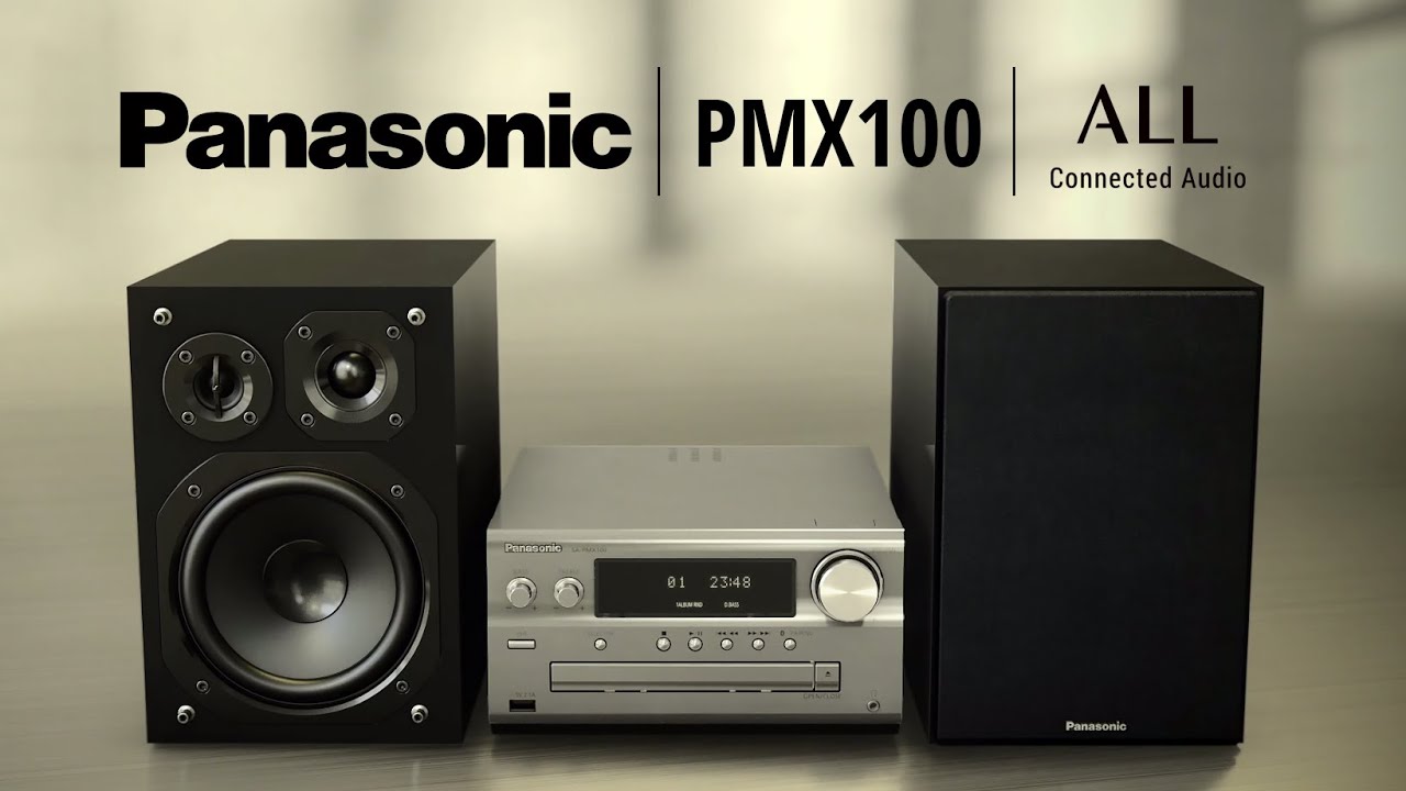 Panasonic SC-PMX100 Hi-Fi CD Micro System | AllPlay Series - YouTube