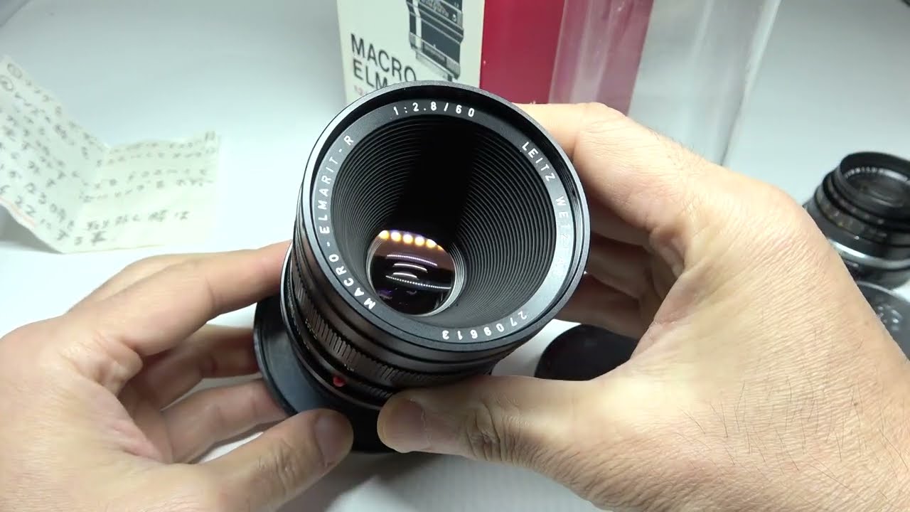 LEICA ライカ MACRO-ELMARIT-R マクロエルマリート 60mm F2.8 3カム +