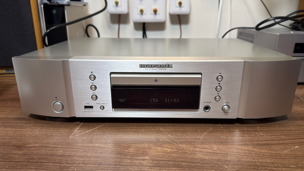 ジャンク】読み込まないCDプレーヤー買ったんだが・・・【メンテナンス