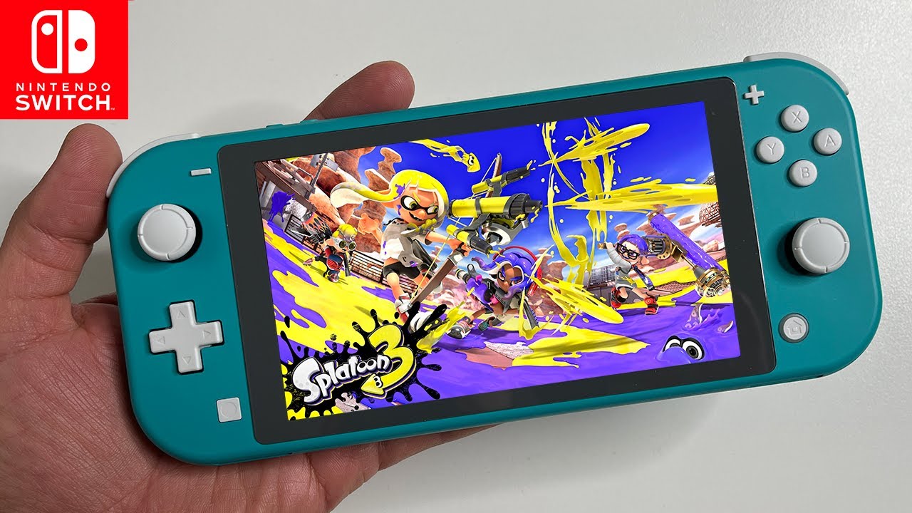 Nintendo Switch Lite ターコイダ スプラトゥーン3セット Nintendo