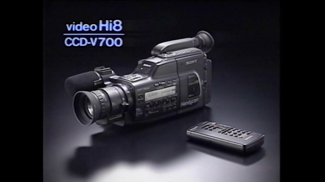Sony CCD-V700 videoHi8 camera demostration tape (PAL) - YouTube