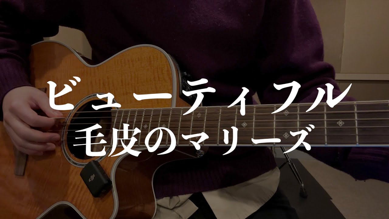 弾き語り】ビューティフル / 毛皮のマリーズ - YouTube