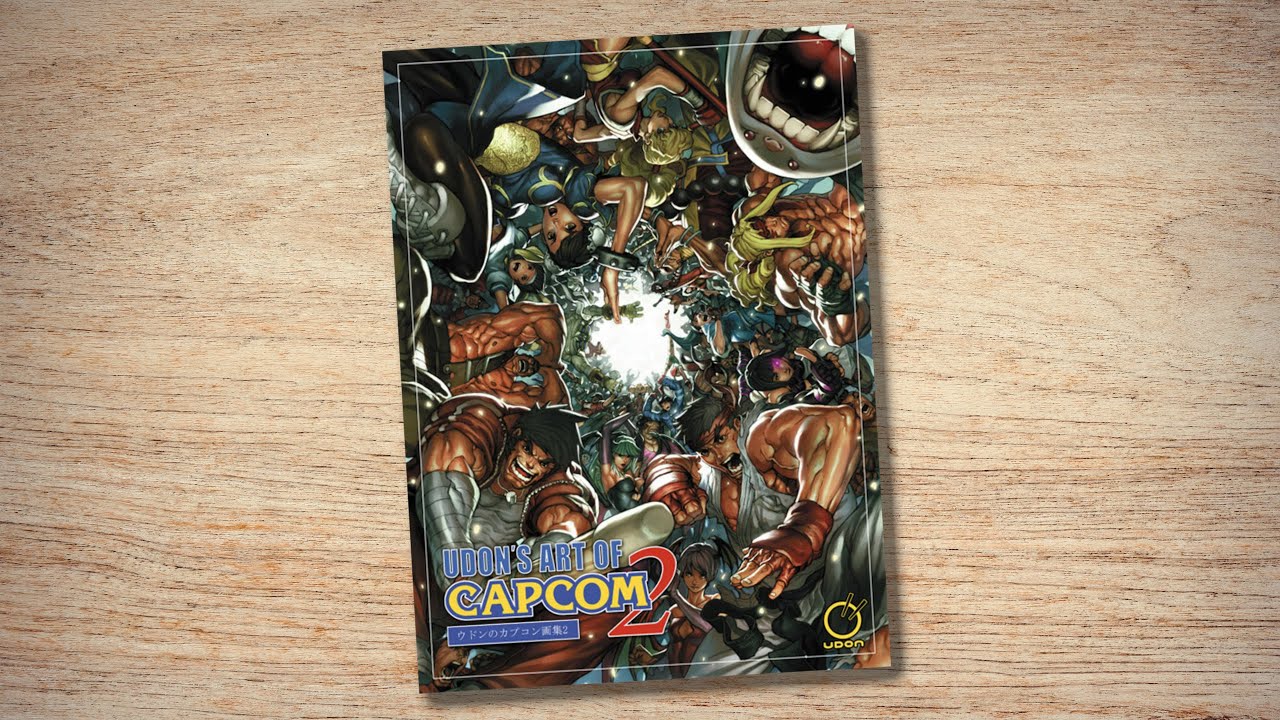 UDON's Art of Capcom 2 (book flip) - YouTube