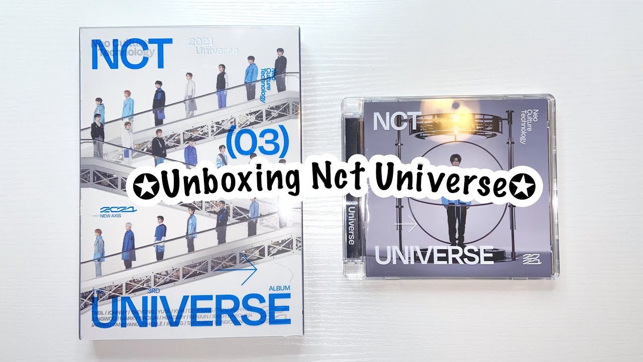 Unboxing Nct Universe Albums - YouTube