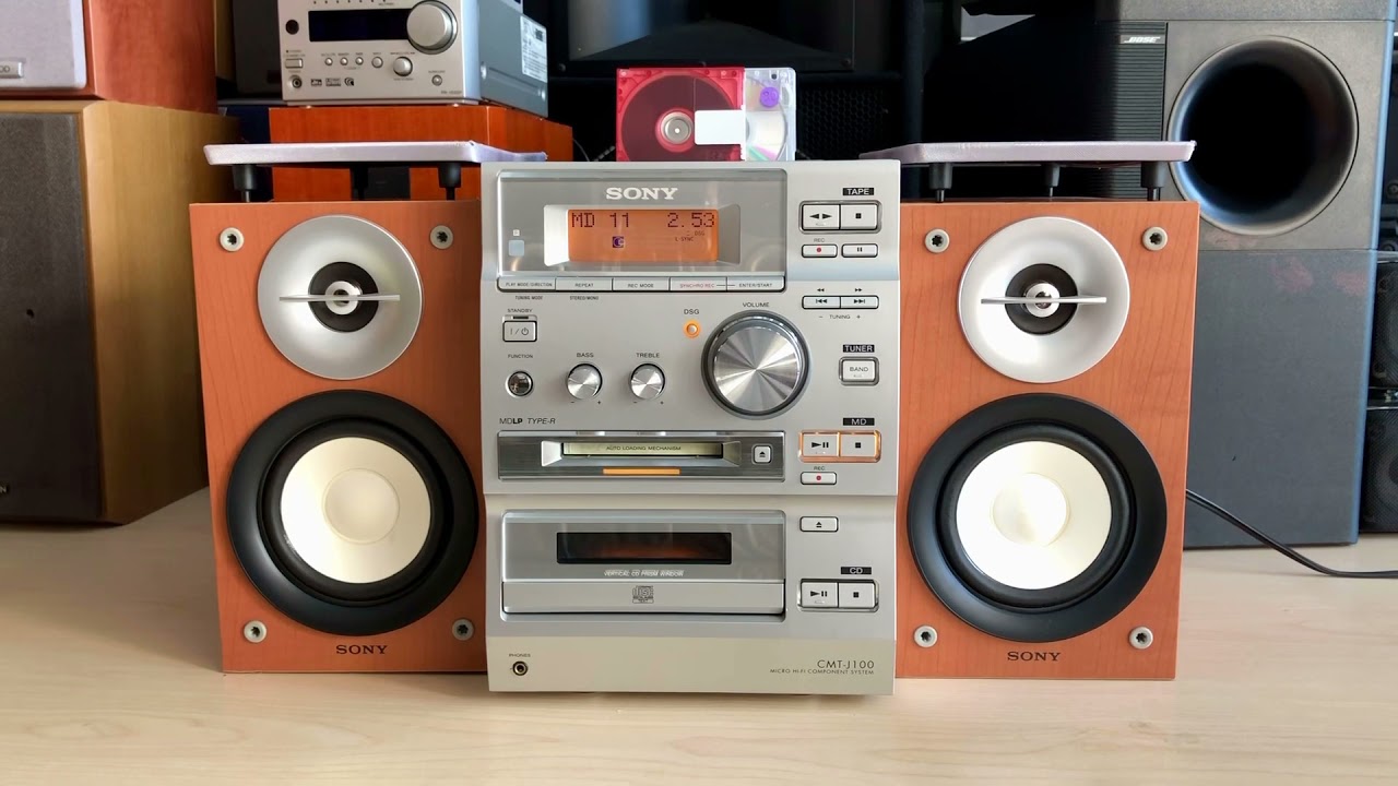 Sony Model No.CMT-J100 Micro Hi-Fi Component System. - YouTube