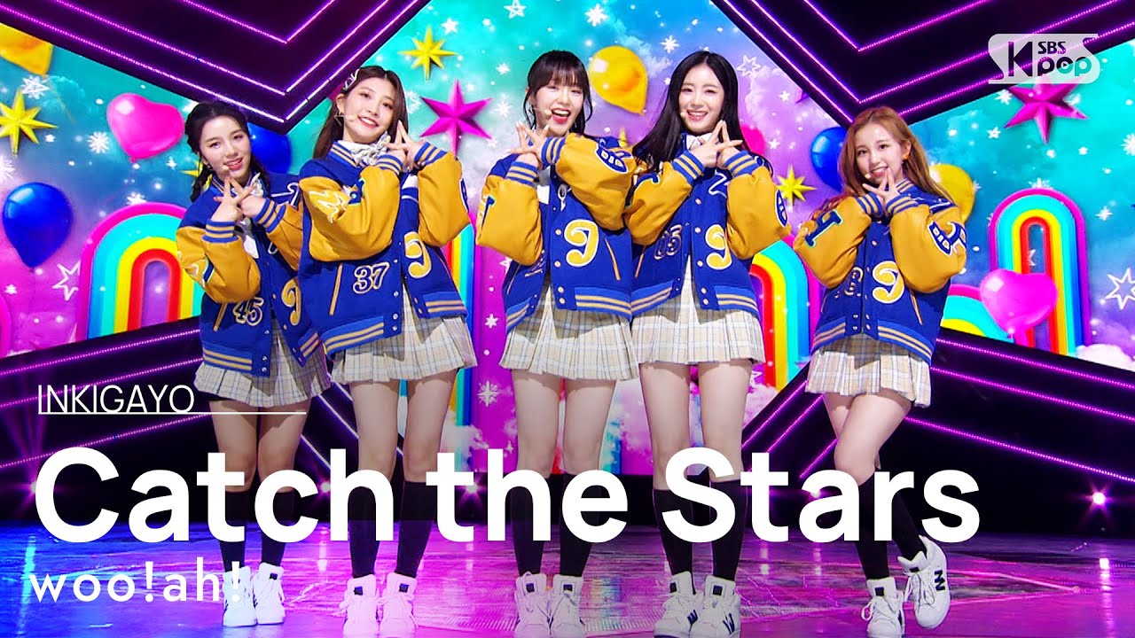woo!ah!(우아!) - Catch the Stars(별 따러 가자) @인기가요 inkigayo