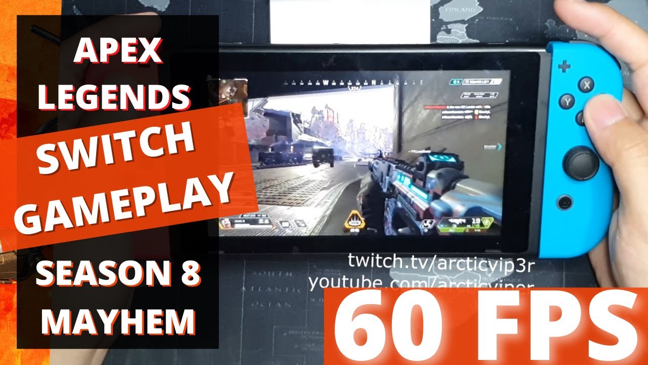 Apex Legends Nintendo Switch Gameplay: Season 8 - 60 FPS - YouTube