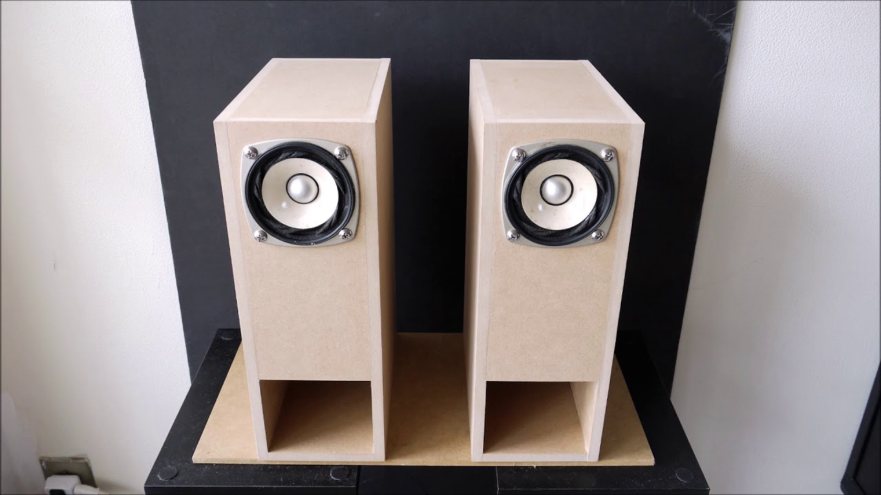 001 Fostex FF85K バックロード 空気録音 for 8cm fullrange