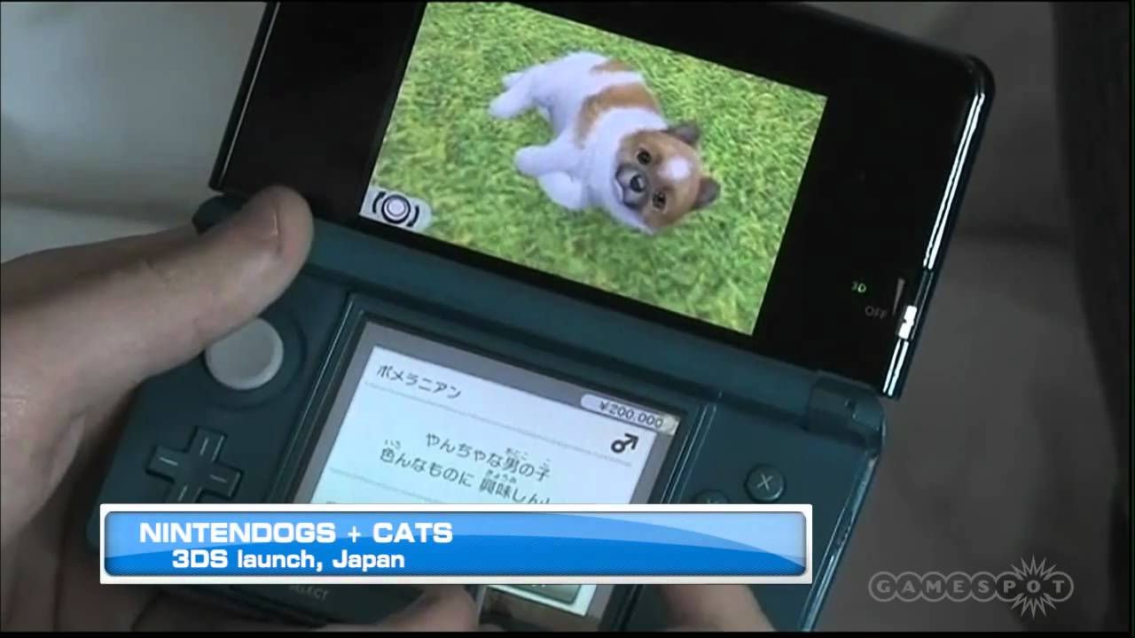 Nintendogs + Cats Japanese Quick Look (3DS) - YouTube